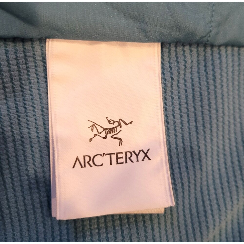 Arc'teryx Atom SL Hoody Jacket Womens S Blue Lightweight Outdoor Hiking Gorpcore - Picture 7 of 13